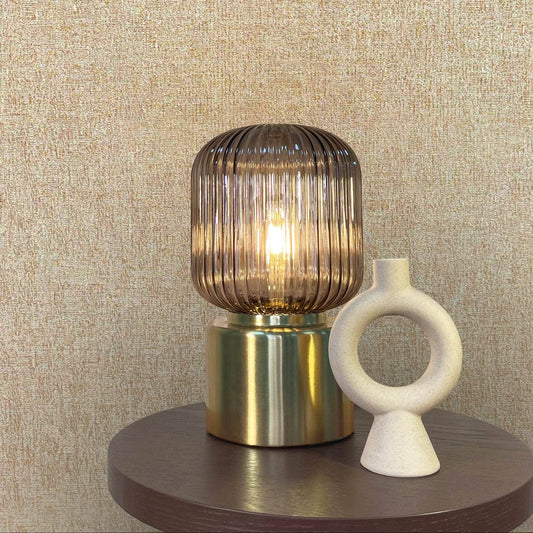 Rasch Angelica Hessian Caramel Wallpaper - 544664