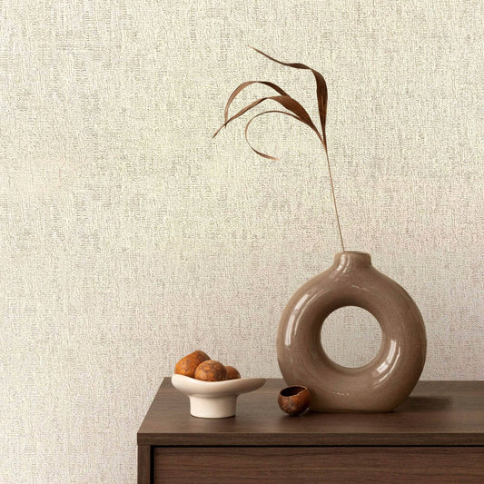 Rasch Angelica Hessian Cream Wallpaper - 544688
