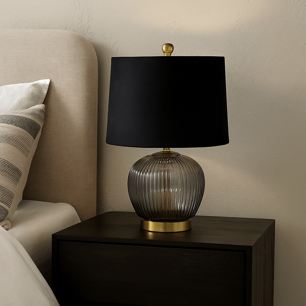 Luxton Ribbed Lamp