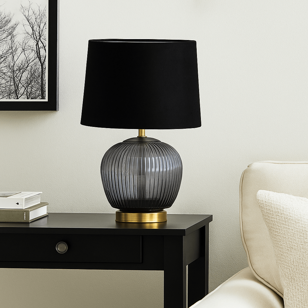 Luxton Ribbed Lamp