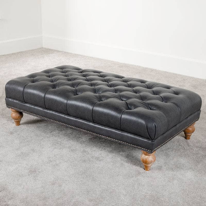 Regent Footstool - Grey