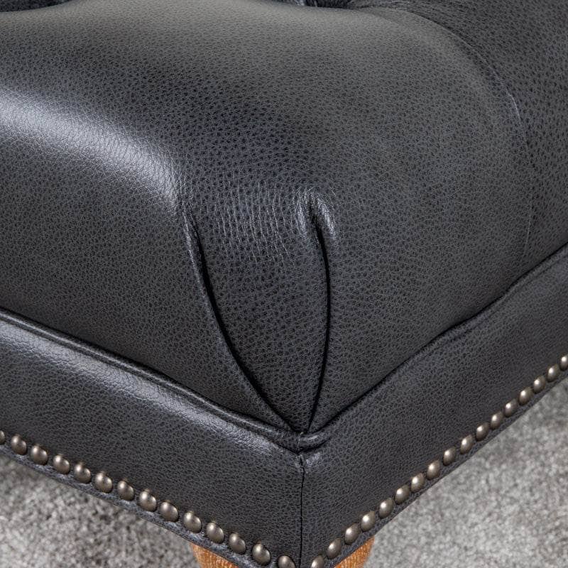 Regent Footstool - Grey