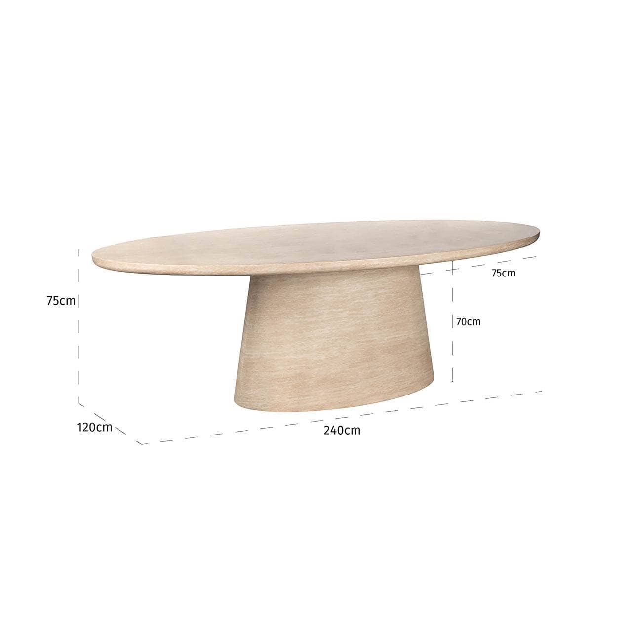Kensington 240cm Dining Table