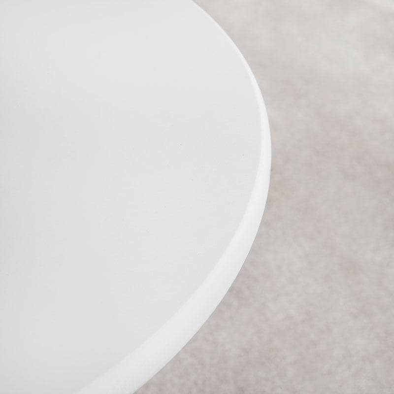 Senator Lamp Table - White