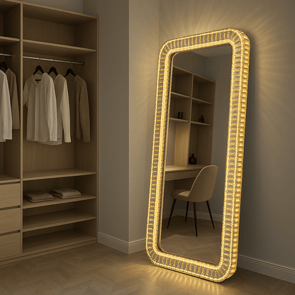 Liora Crystal Illuminated Mirror
