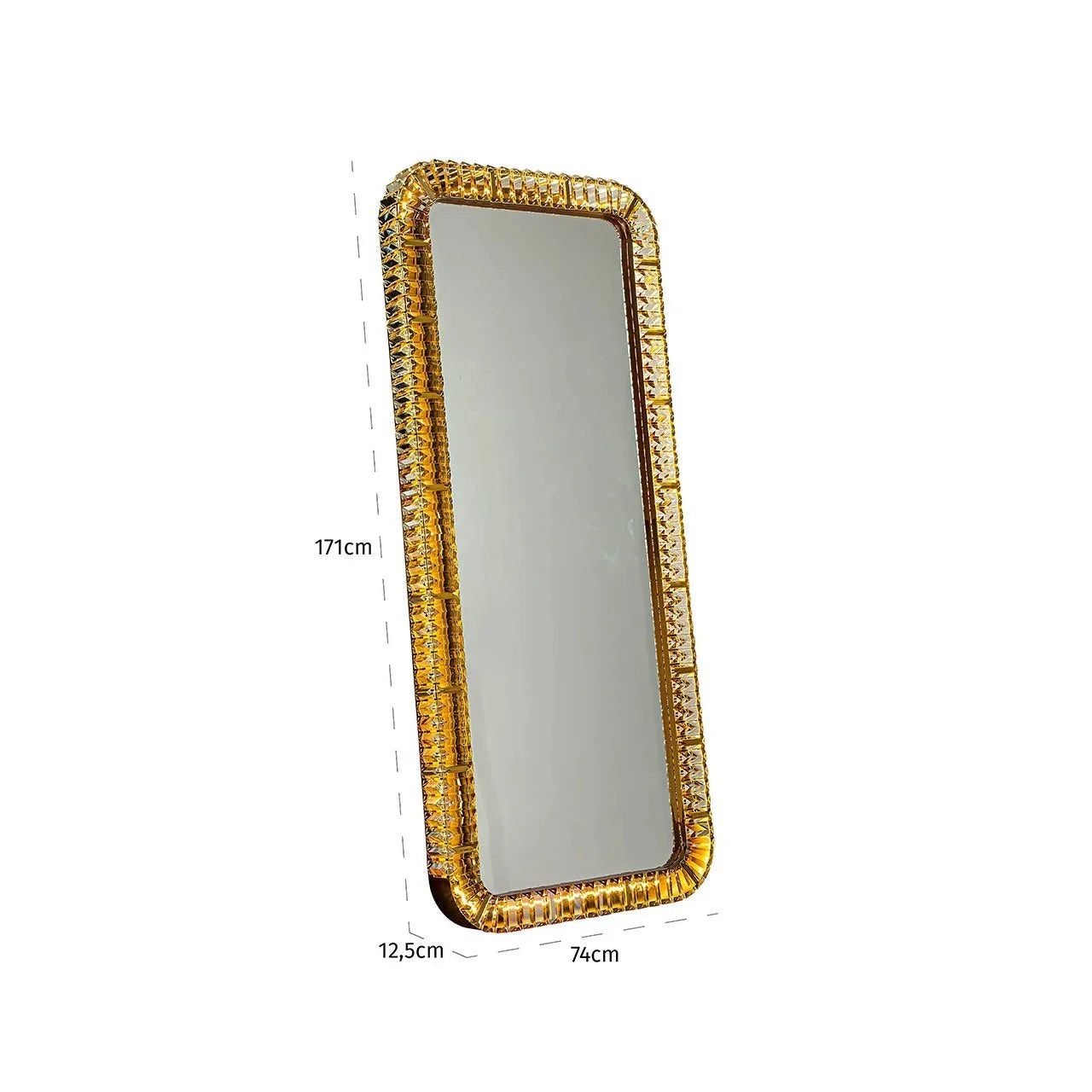 Liora Crystal Illuminated Mirror