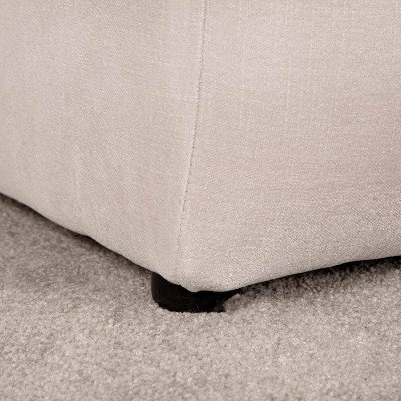 Maine Right Hand Facing Corner Sofa - Cream