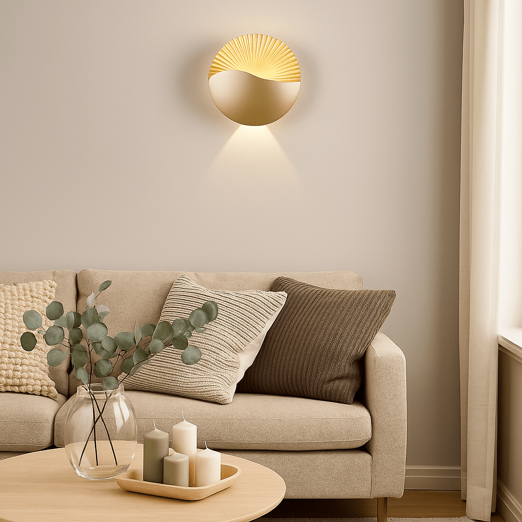 Sunrise Wall Light - Gold