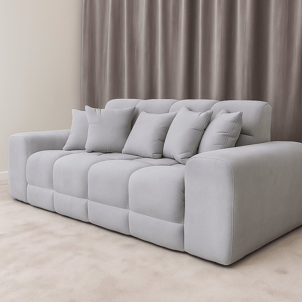 Maine 3 Seater Sofa - Natural
