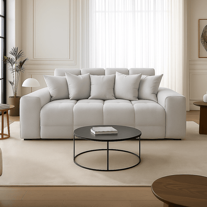 Maine 3 Seater Sofa - Natural