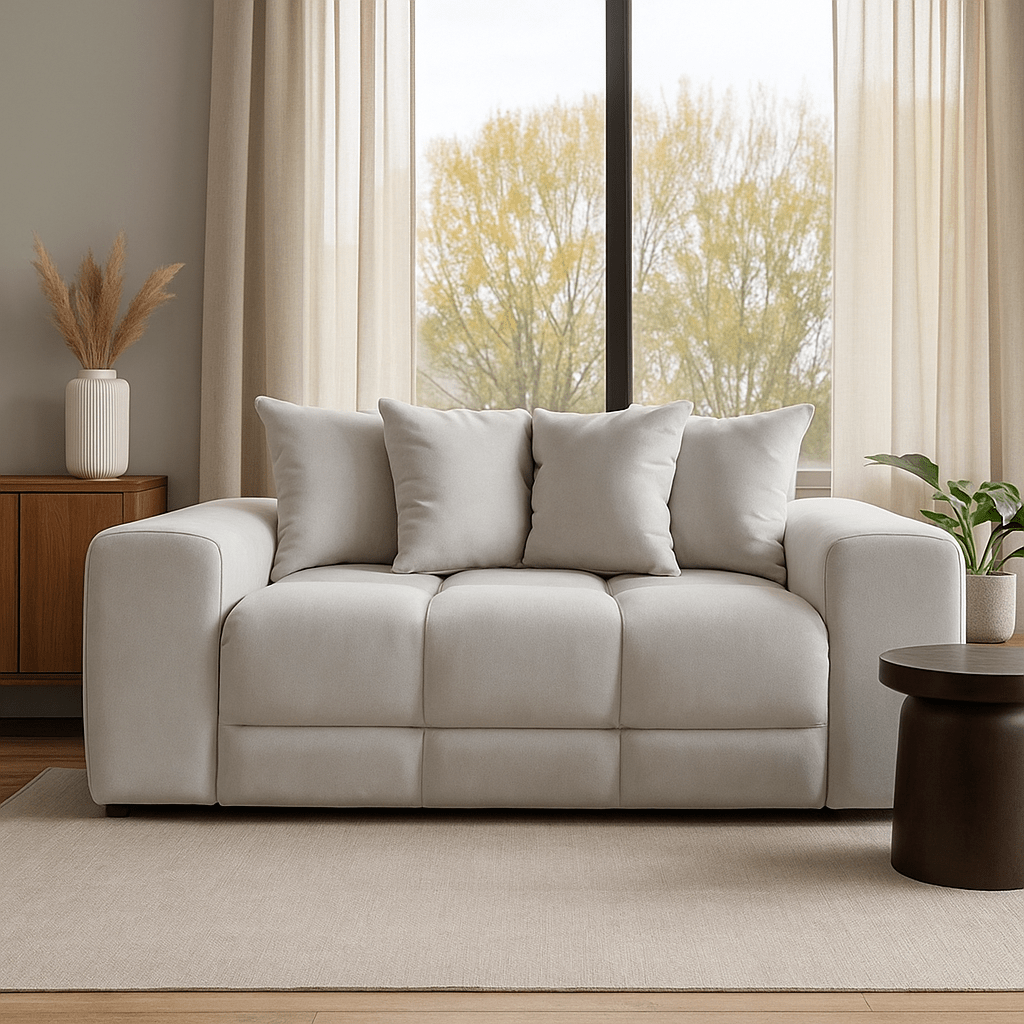 Maine 2 Seater Sofa - Natural