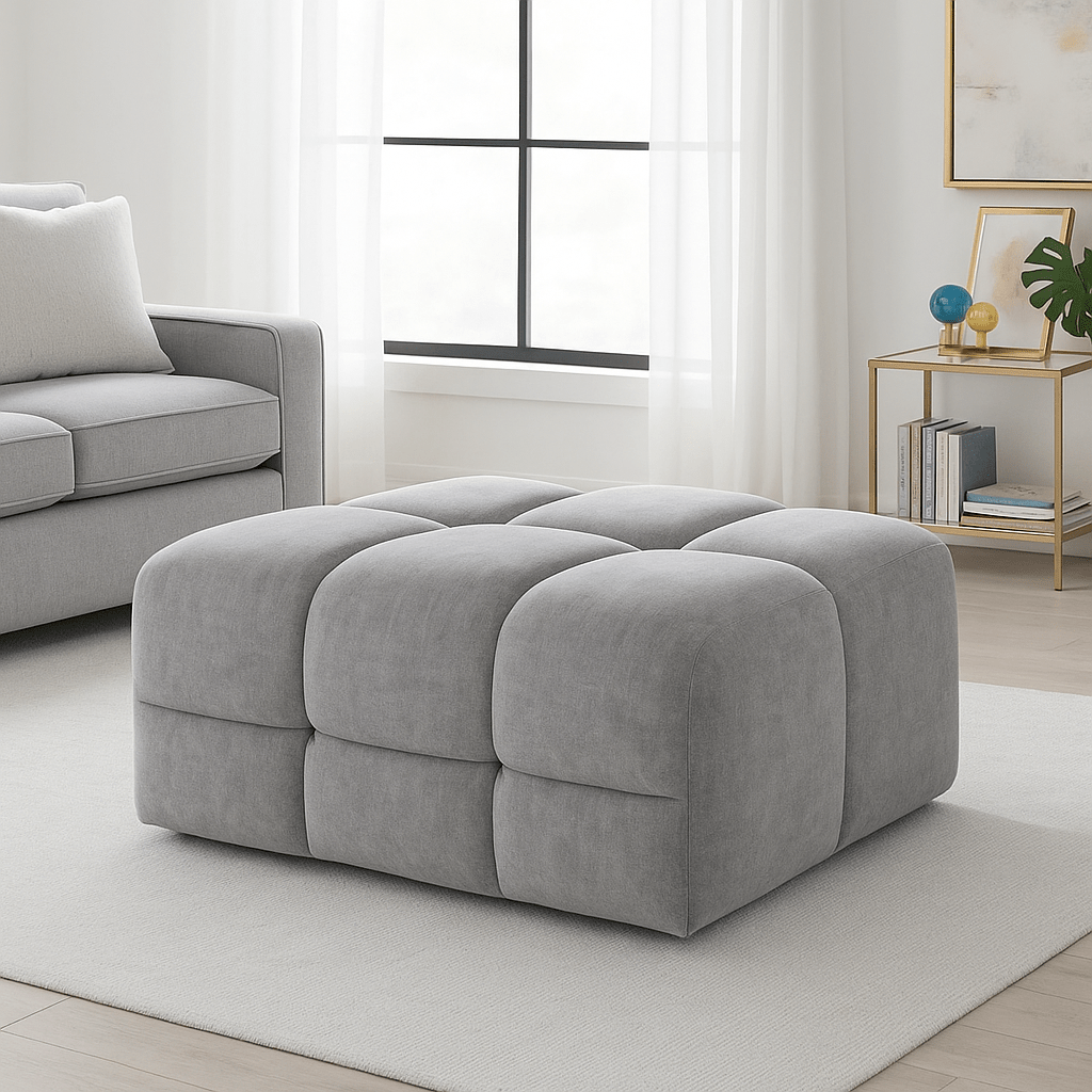 Maine Footstool - Natural