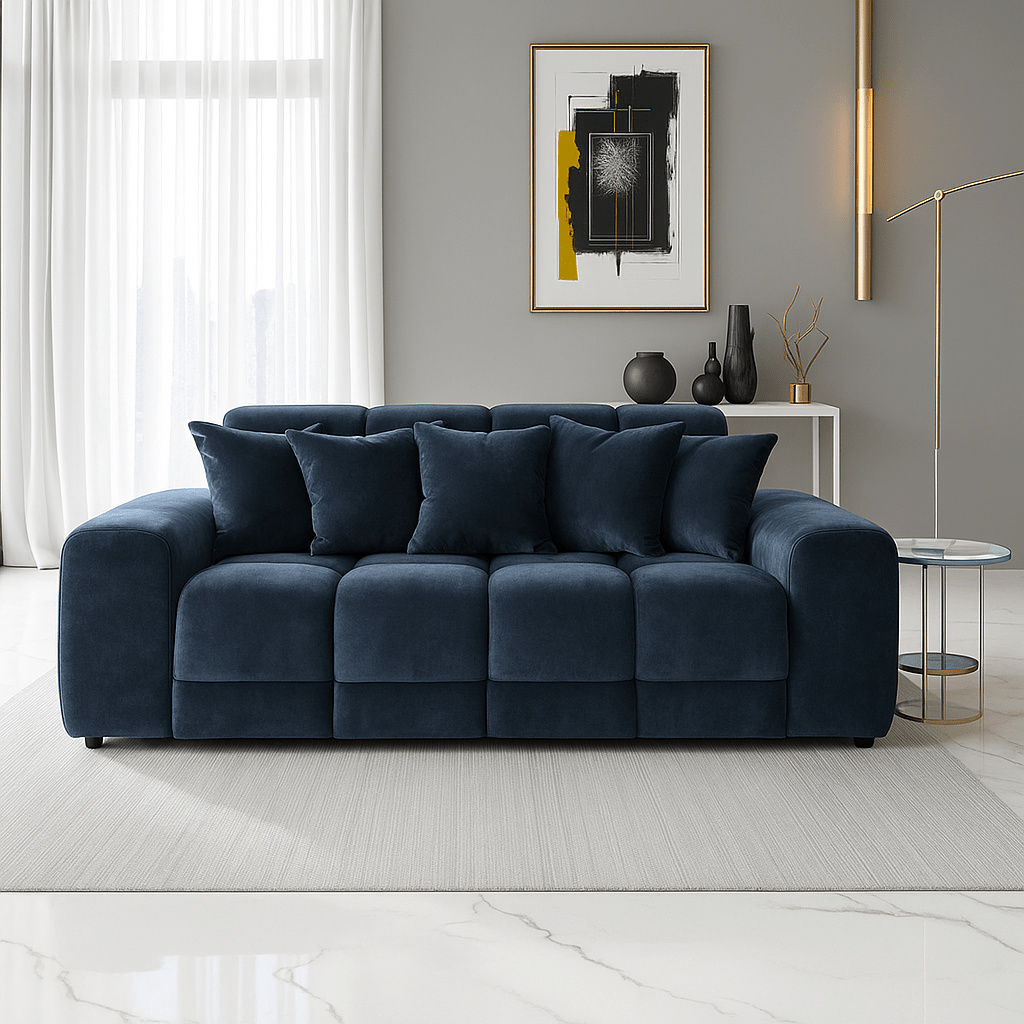 Maine 3 Seater Sofa - Charcoal