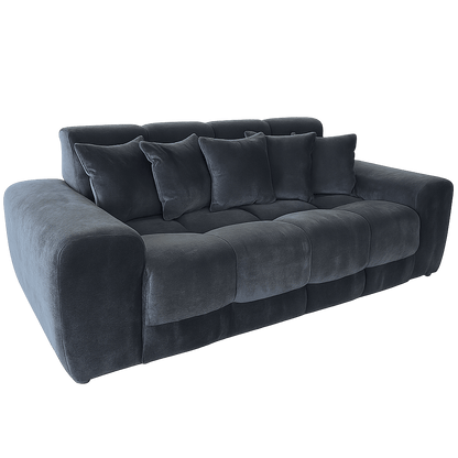 Maine 3 Seater Sofa - Charcoal