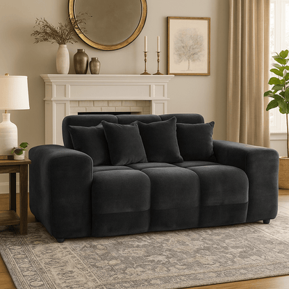 Maine 2 Seater Sofa - Charcoal