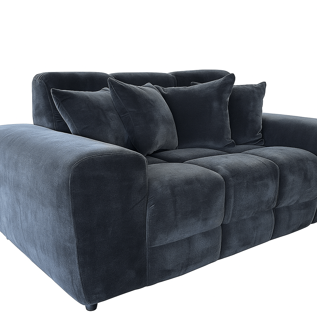 Maine 2 Seater Sofa - Charcoal