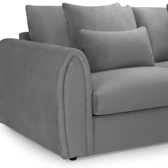Ohio Large Corner Sofa - Grey