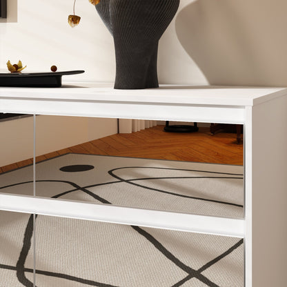 Meuble de rangement à 9 tiroirs, 63W, pour salon ou chambre à coucher.