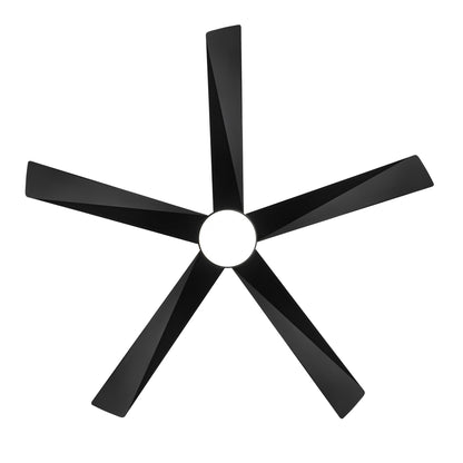 Ventilateur de plafond Breezary à 5 pales LED 65/52/42 avec kit d'éclairage et télécommande