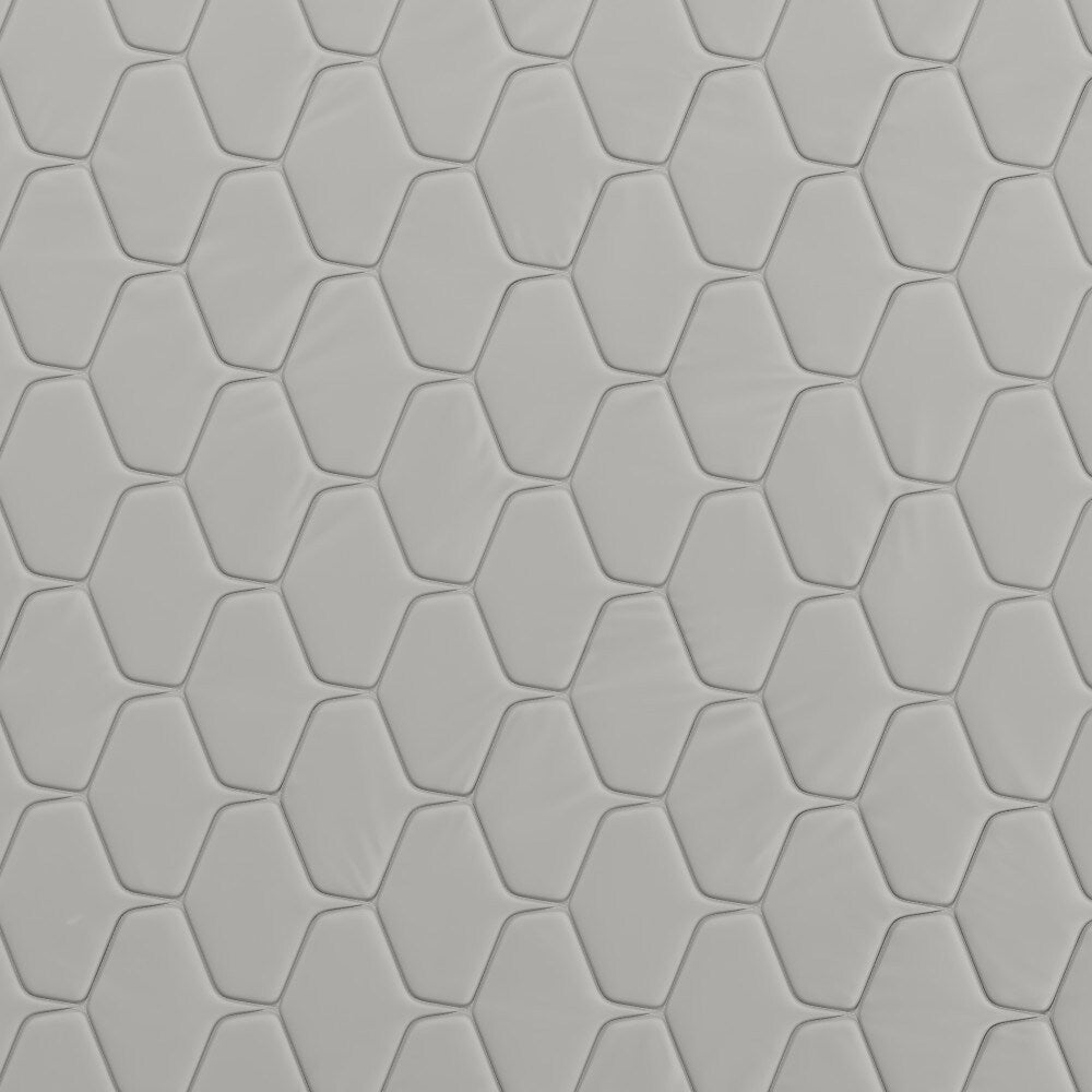 Matelas hybride à ressorts à revêtement semi-rigide de densité moyenne