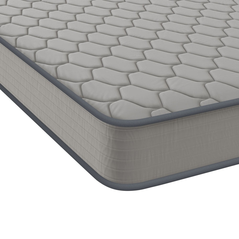Matelas hybride à ressorts à revêtement semi-rigide de densité moyenne