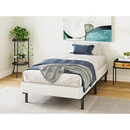 FSCHOS Sommier à ressorts métalliques de 7 pouces, base de matelas basique, sans pieds.