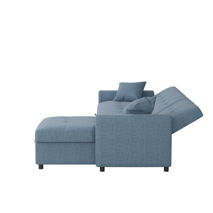 82'' Wide Reversible Sleeper Sofa & Chaise