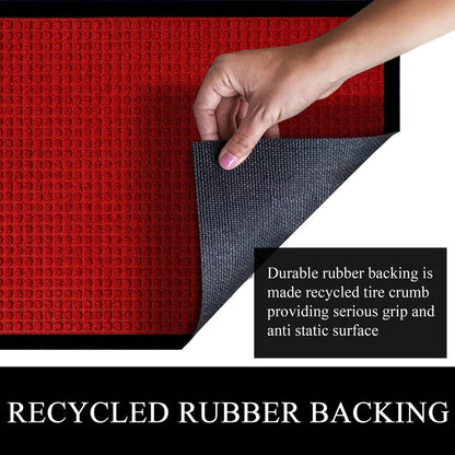 A1HC New Durable and Versatile Polypropylene Rubber Door Mat All Weather Inside Outside Door Mat
