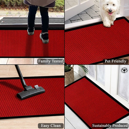 A1HC New Durable and Versatile Polypropylene Rubber Door Mat All Weather Inside Outside Door Mat