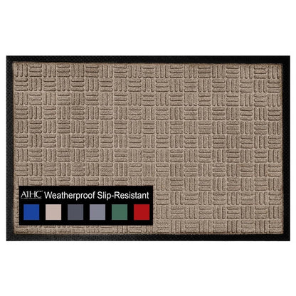 A1HC New Durable and Versatile Polypropylene Rubber Door Mat All Weather Inside Outside Door Mat