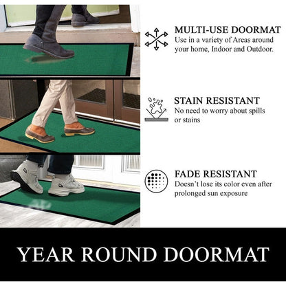 A1HC New Durable and Versatile Polypropylene Rubber Door Mat All Weather Inside Outside Door Mat