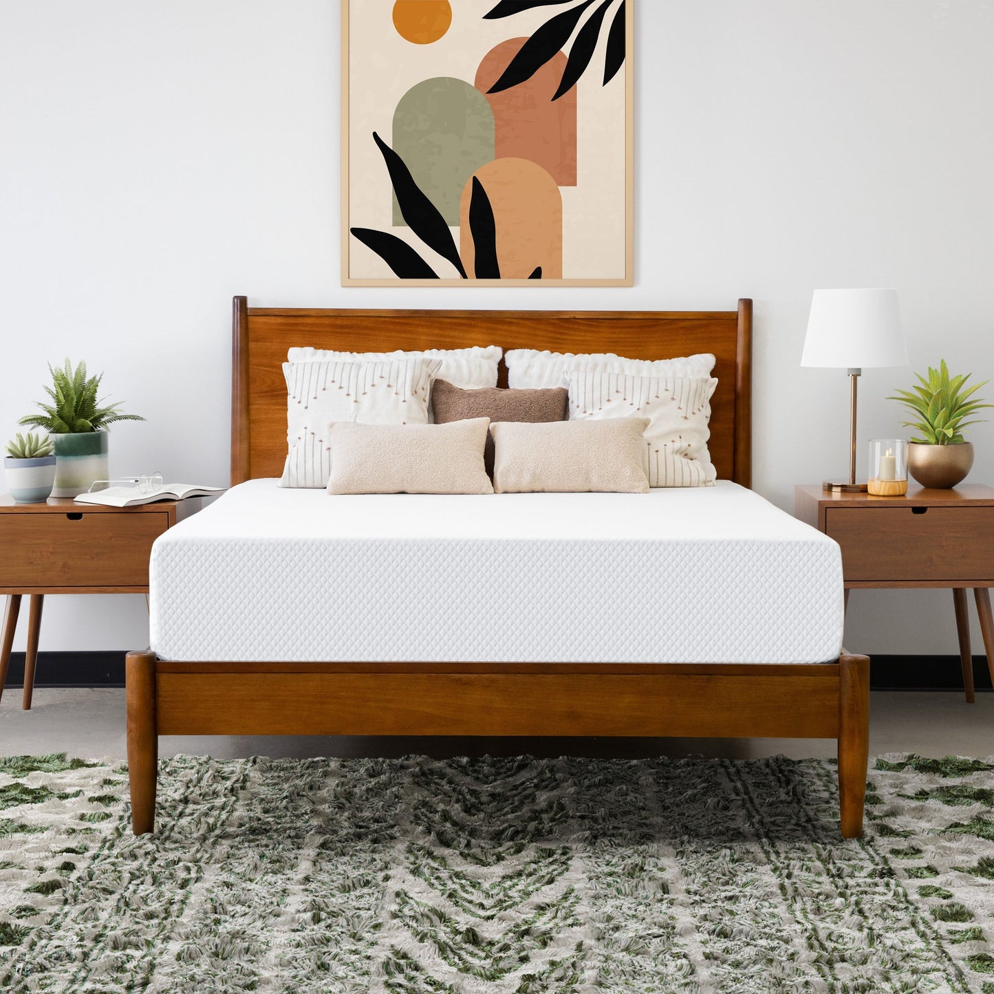 Matelas en mousse à mémoire de forme au gel premium de 25 cm (10 pouces) de la collection SoftNest Rejuv