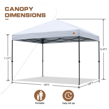 ABCCANOPY Tente de parasol pliable et facile à monter, durable, pour extérieur.