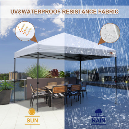 ABCCANOPY Tente de parasol pliable et facile à monter, durable, pour extérieur.