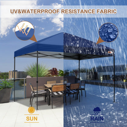 ABCCANOPY Tente de parasol pliable et facile à monter, durable, pour extérieur.