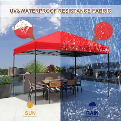 ABCCANOPY Tente de parasol pliable et facile à monter, durable, pour extérieur.