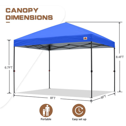 ABCCANOPY Tente de parasol pliable et facile à monter, durable, pour extérieur.