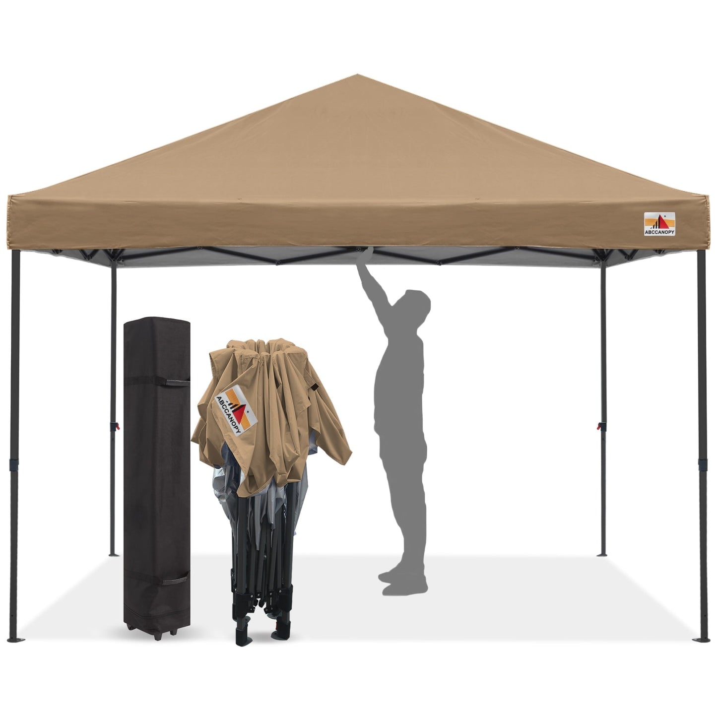 ABCCANOPY Tente de parasol pliable et facile à monter, durable, pour extérieur.