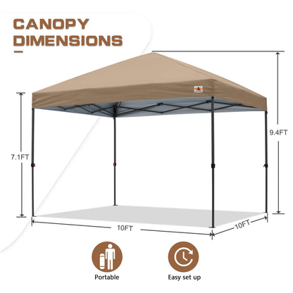 ABCCANOPY Tente de parasol pliable et facile à monter, durable, pour extérieur.