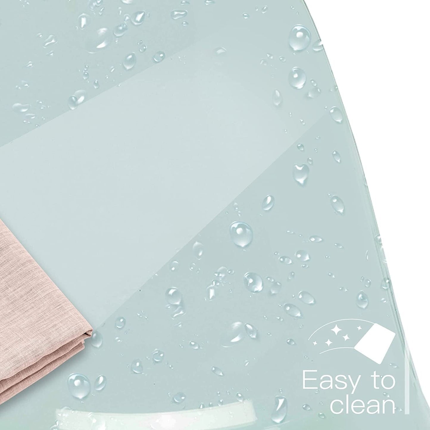 Chaise de bureau pivotante en acrylique, hauteur réglable, sans accoudoirs, sur roulettes, pour la maison.