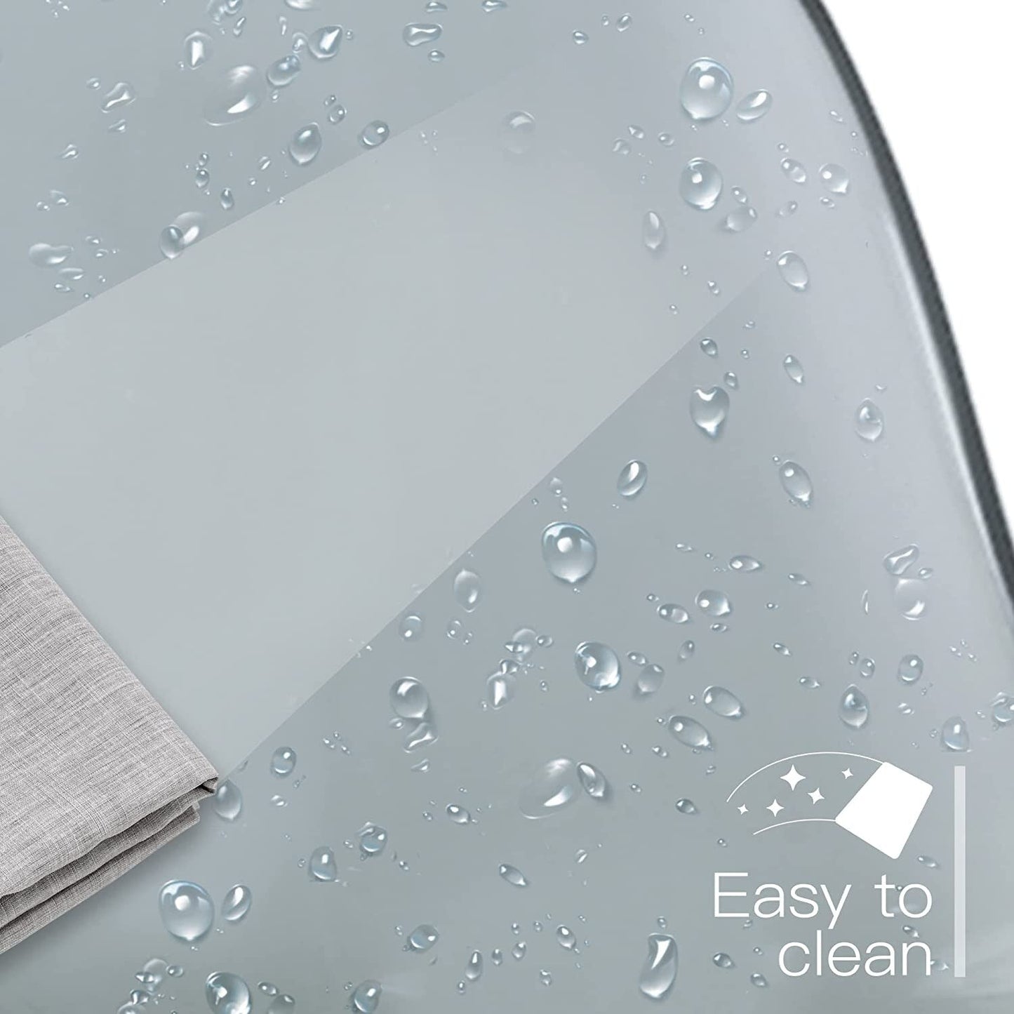 Chaise de bureau pivotante en acrylique, hauteur réglable, sans accoudoirs, sur roulettes, pour la maison.