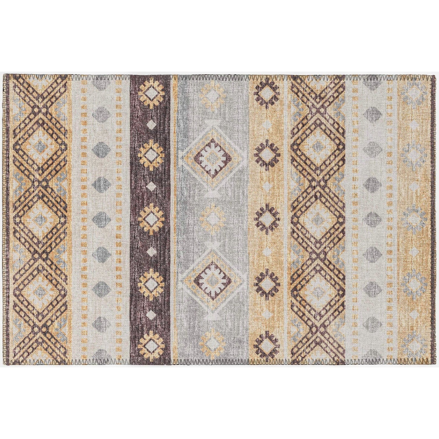 Addison Indoor/ Outdoor Yuma Southwest Boho Washable Rug