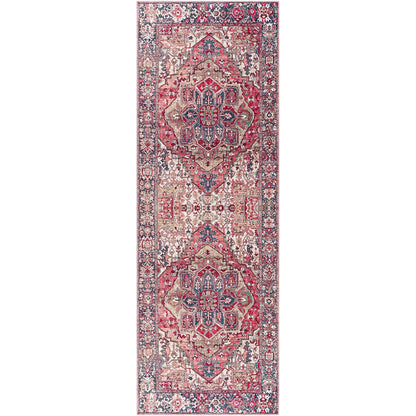 Livabliss Adenia Vintage Medallion Printed Area Rug