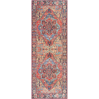 Livabliss Adenia Vintage Medallion Printed Area Rug