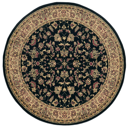 Admire Home Living Caroline Traditional Floral Sarouk Pattern Area Rug