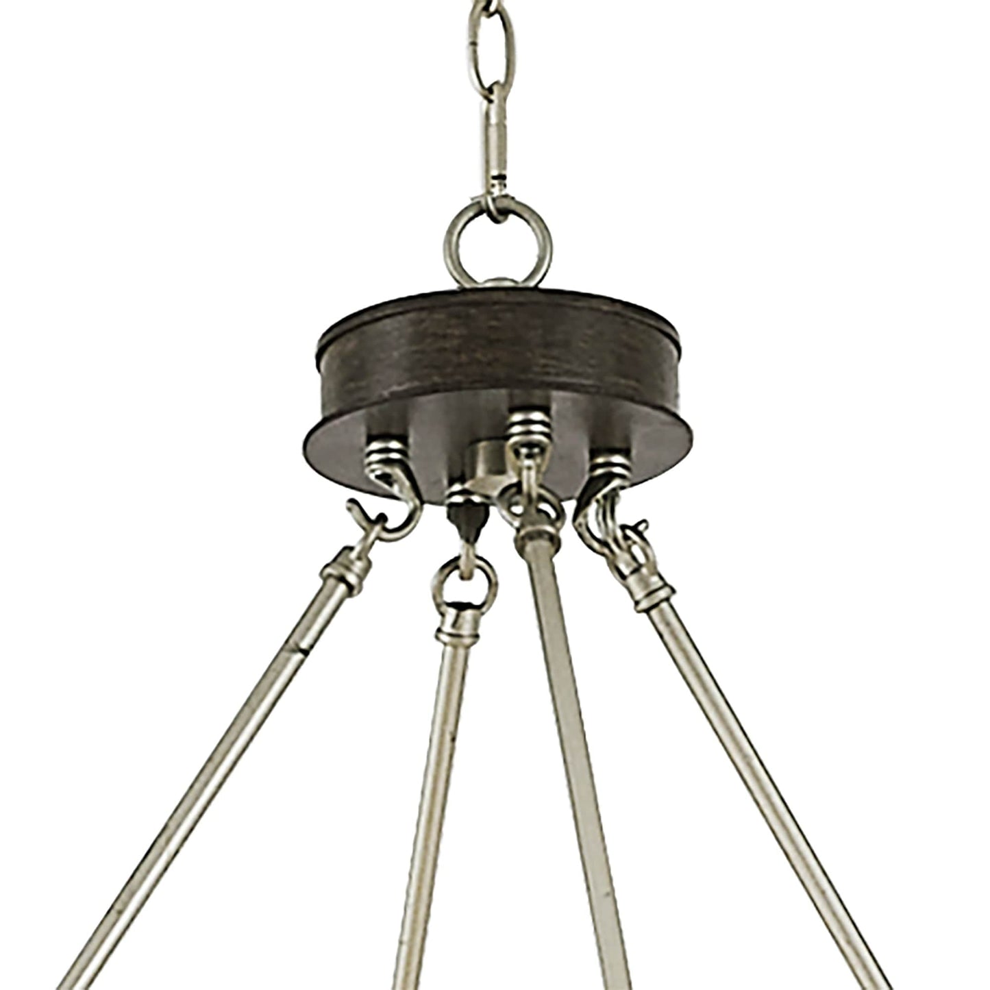 Suspension Acroma à 12 lumières, style ferme, 40 pouces, en forme de roue de charrette, avec certification UL - 40'' de diamètre x 138'' de hauteur