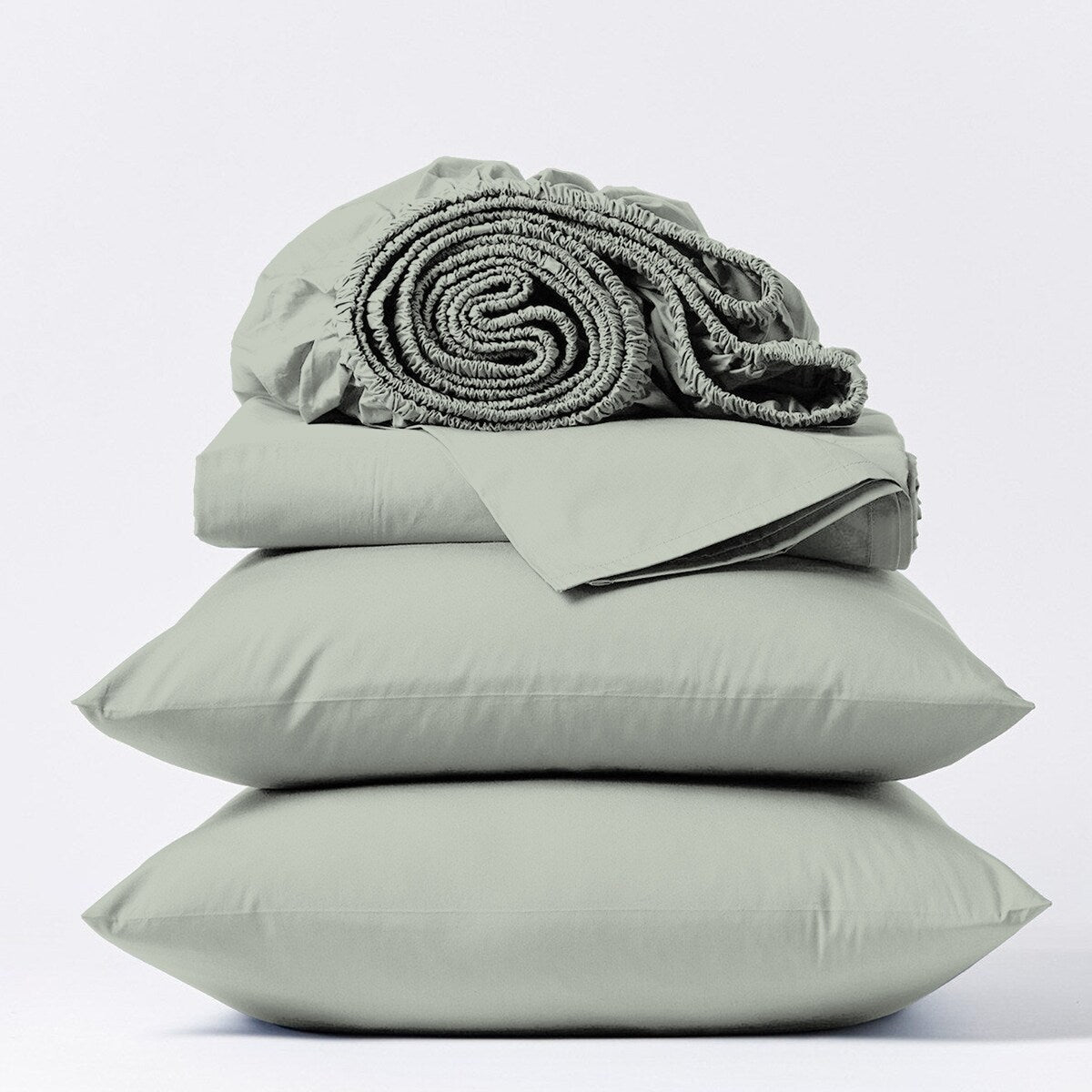 Jeu de draps en coton égyptien ultra-doux et soyeux Aireolux, 1000 fils au pouce carré