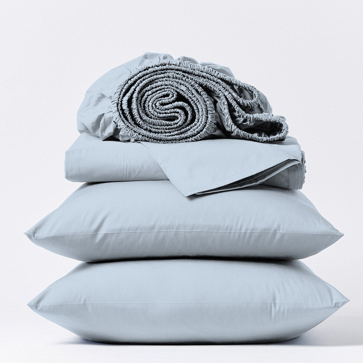 Jeu de draps en coton égyptien ultra-doux et soyeux Aireolux, 1000 fils au pouce carré