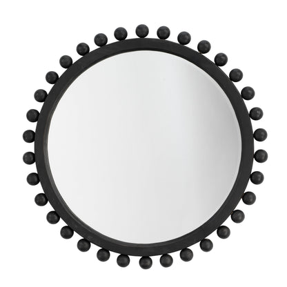 Alden Décor Miroir rond en bois Orion, naturel