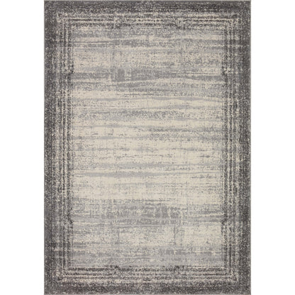 Alexander Home Grant Modern Abstract Border Area Rug
